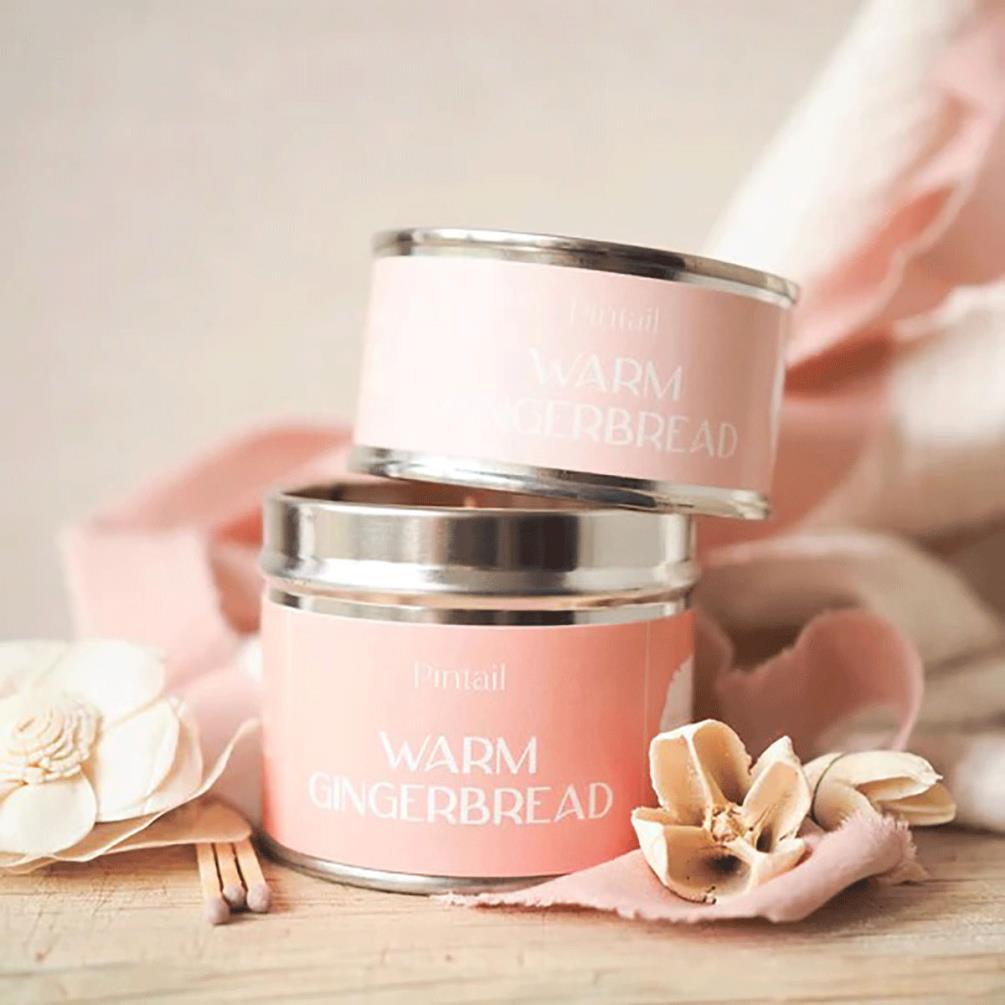 Pintail Candles Warm Gingerbread Paint Pot Candle Extra Image 3